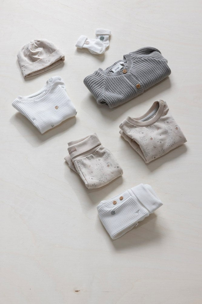 Longsleeve rib Offwhite - Autumn Sweetness