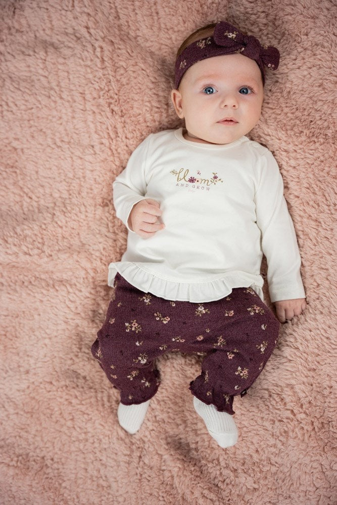 Longsleeve Offwhite - Blooming Meadow