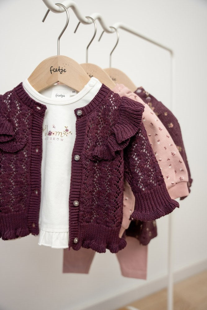 Pullover Rosa - Blühende Wiese