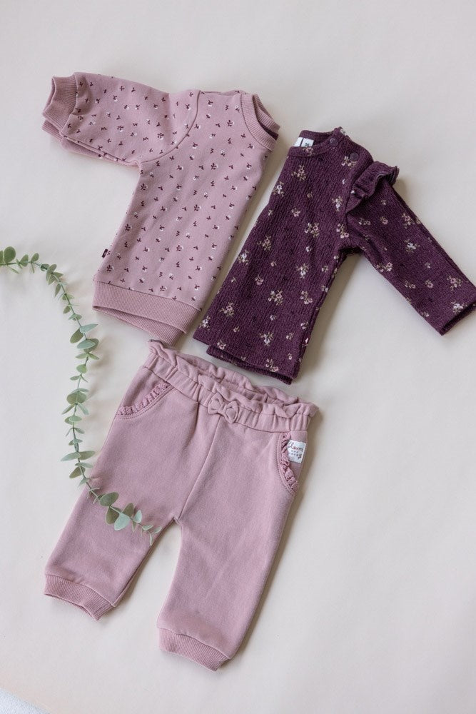 Pullover Rosa - Blühende Wiese