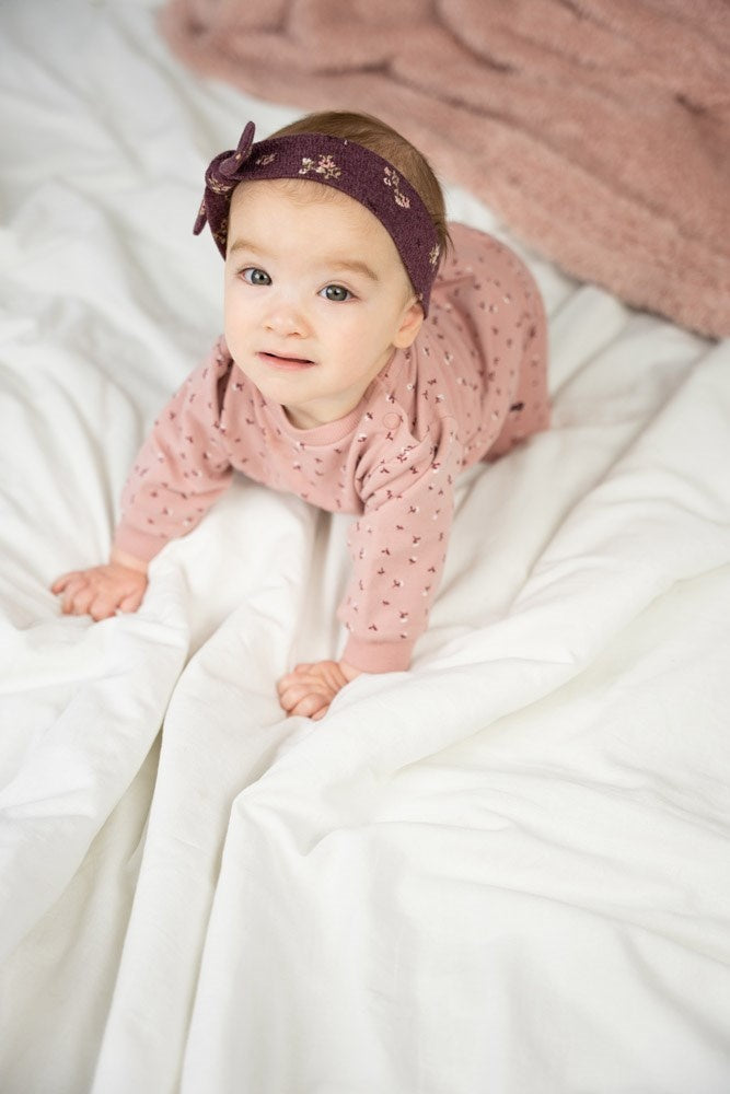 Broek rib Roze - Blooming Meadow