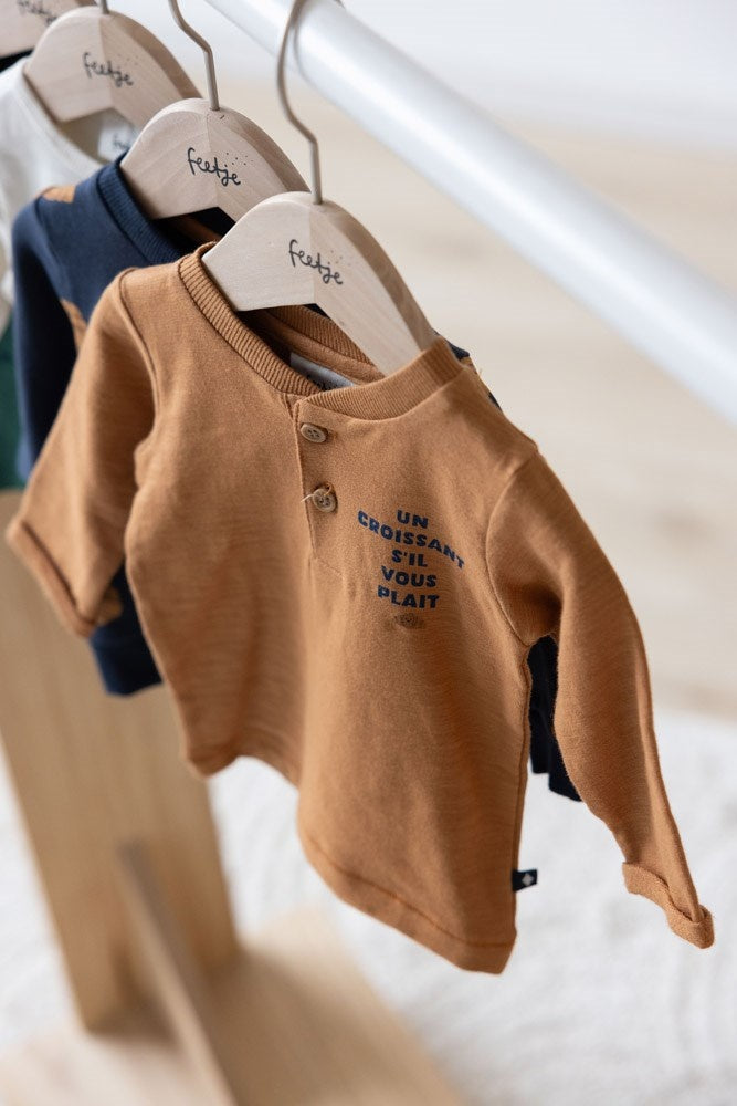 Longsleeve Camel - Club Croissant