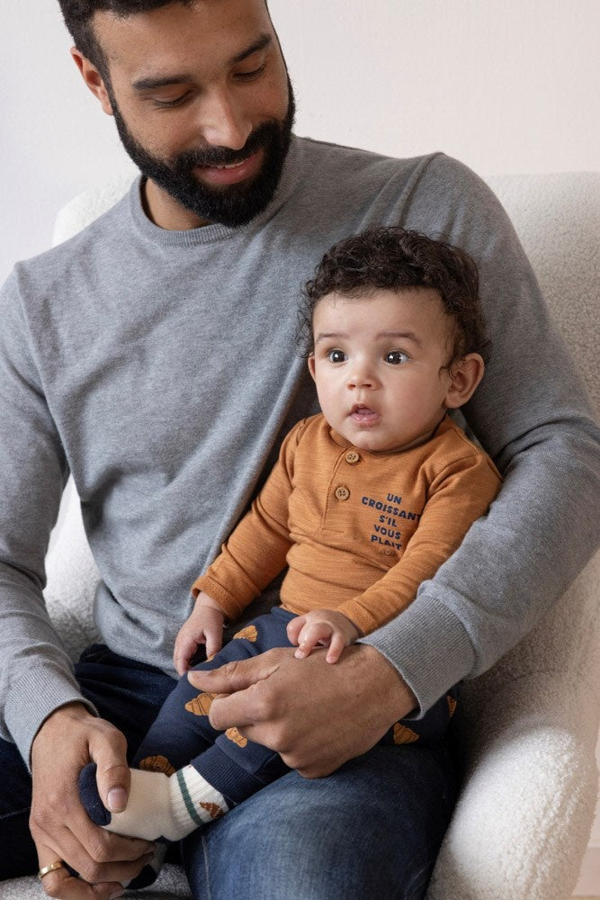 Longsleeve Camel - Club Croissant