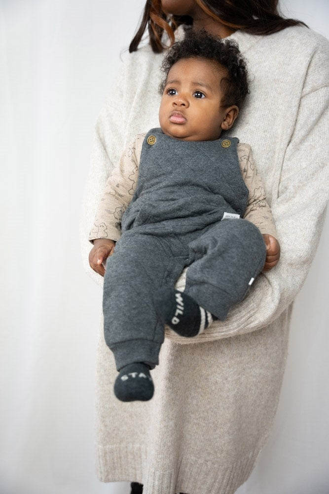 Langarmshirt Taupe melange - Camp Wilderness