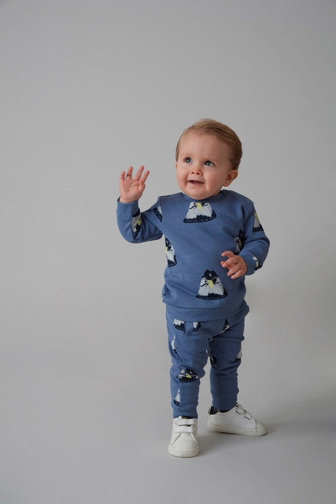 Broek Blauw - Coastal Cool