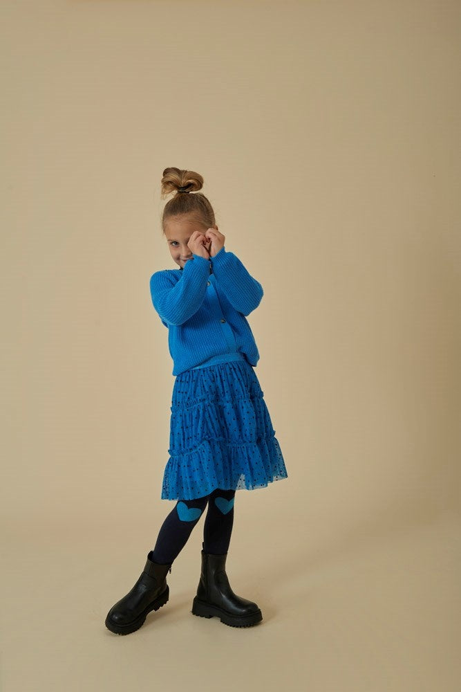 Rok Tule Blauw - Amour Toujours