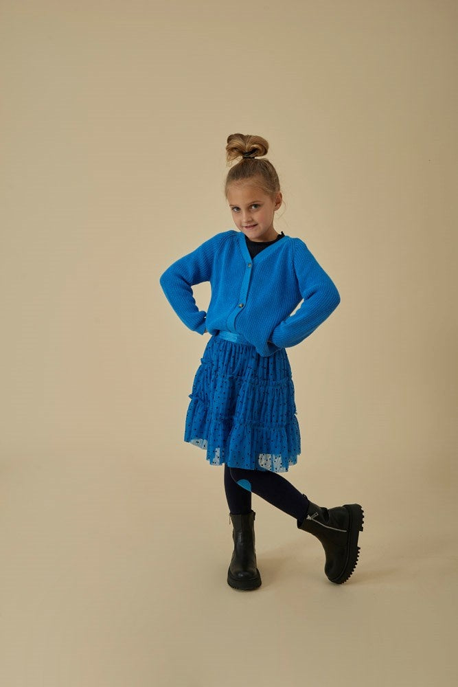 Rok Tule Blauw - Amour Toujours