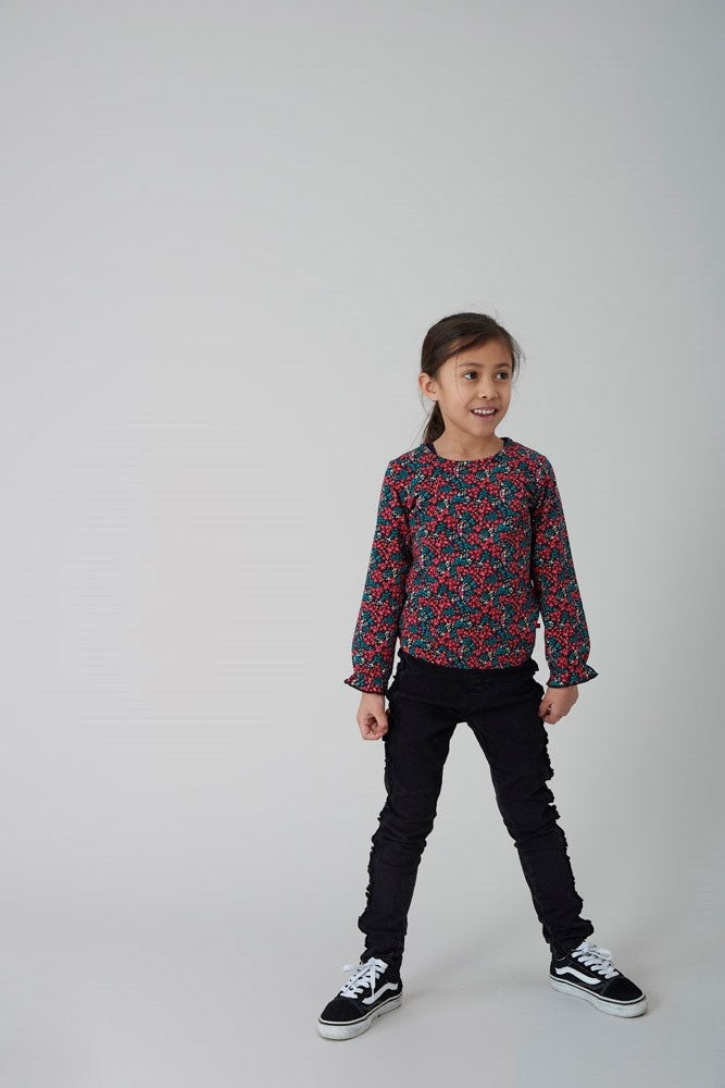 Longsleeve Antraciet - Girls Club