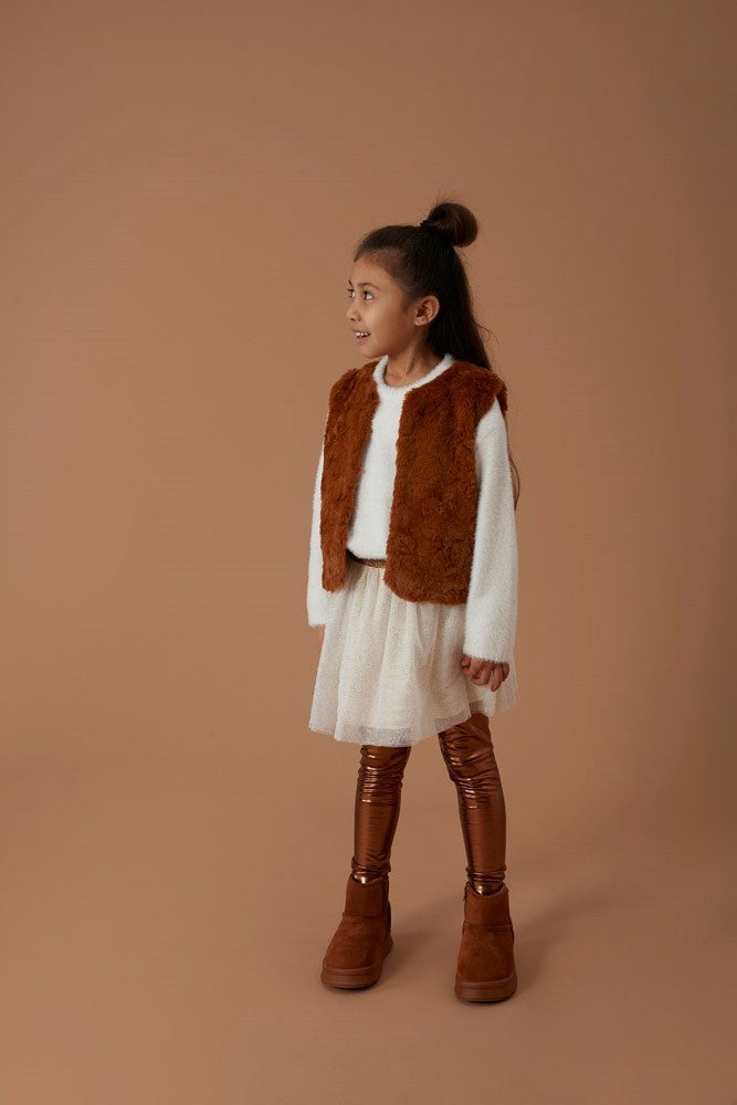 Gilet Teddy Bruin - Forest Fancy