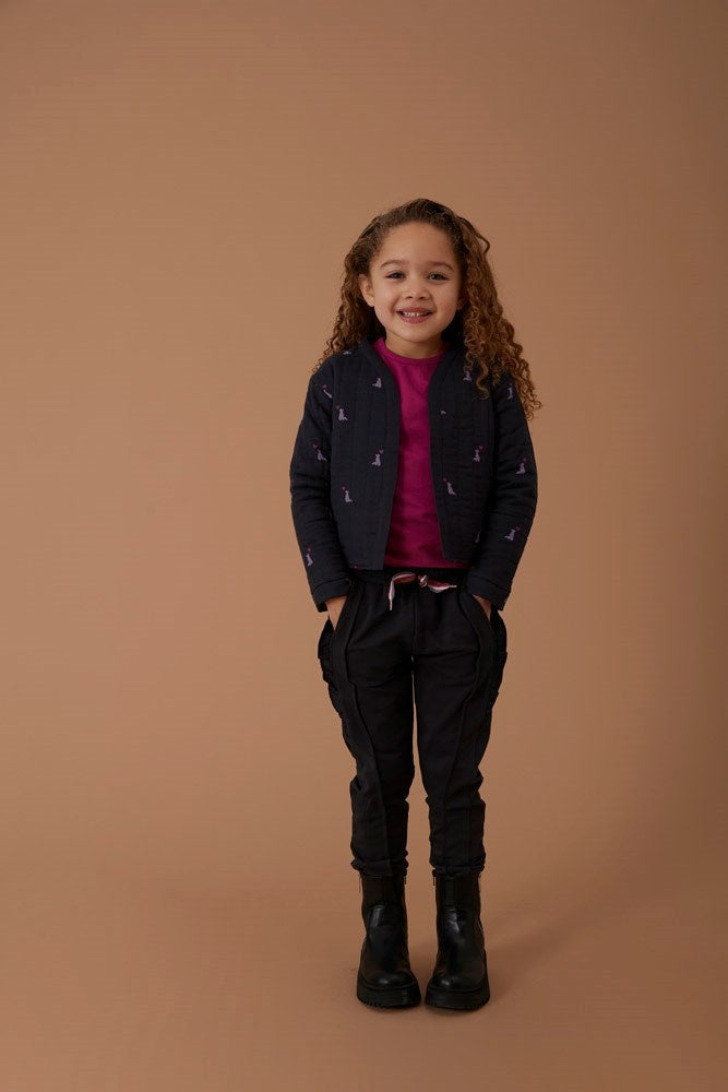 Broek Antraciet - Forest Fancy