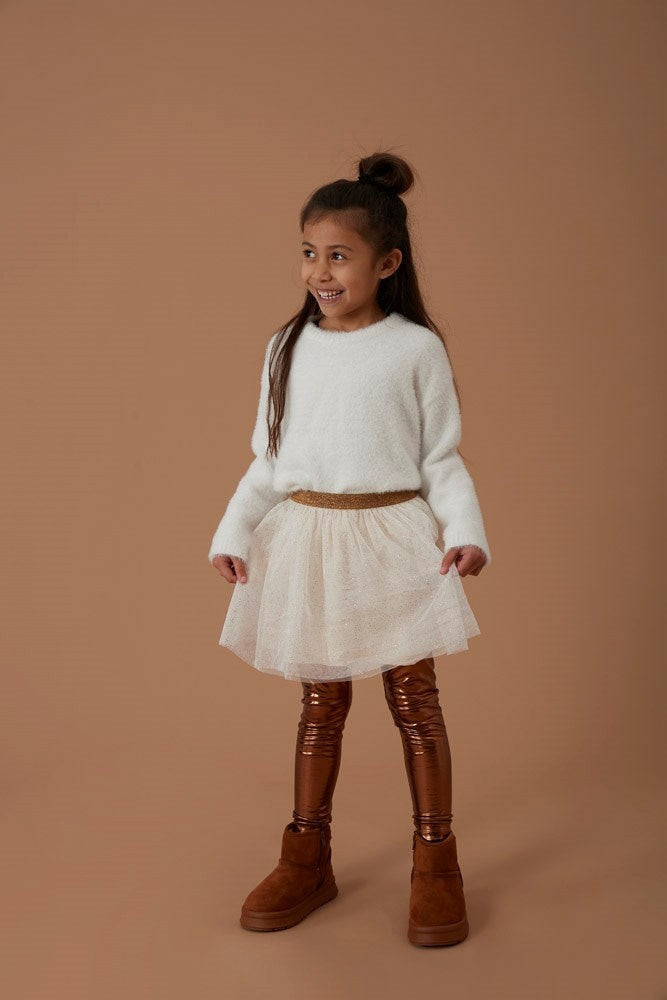 Rok tule Offwhite - Forest Fancy