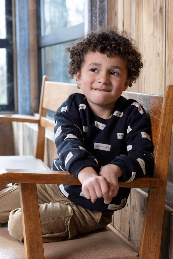 Sweater Antraciet - Jump For Joy