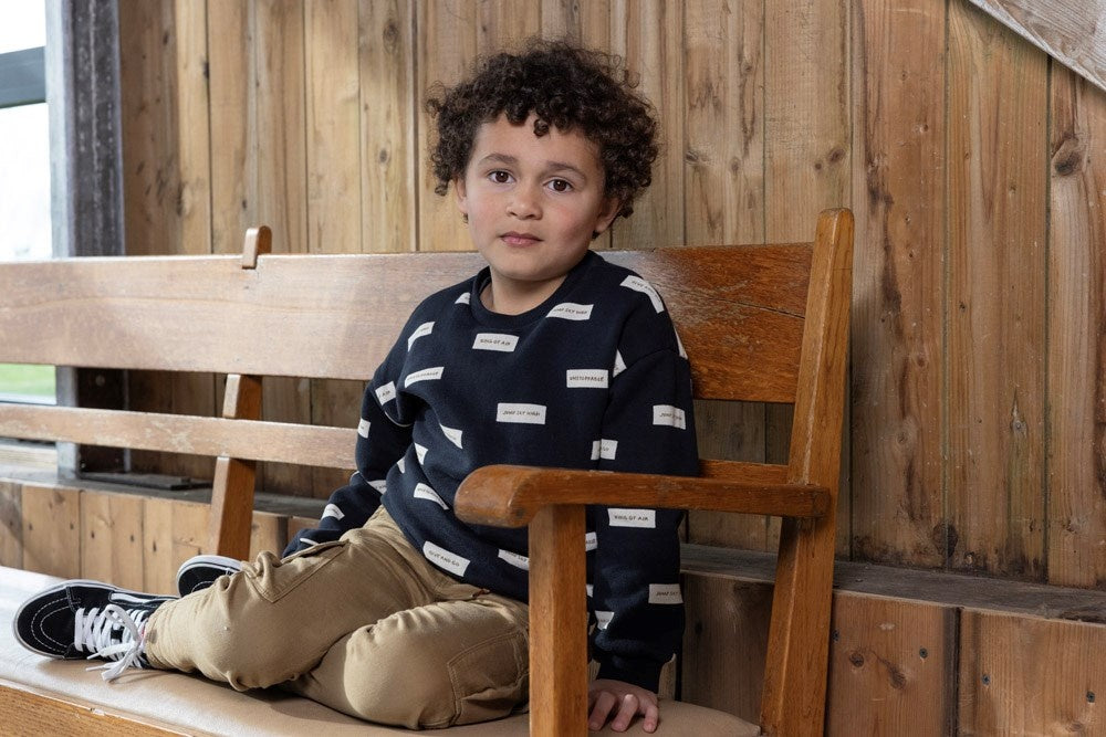 Sweater Antraciet - Jump For Joy