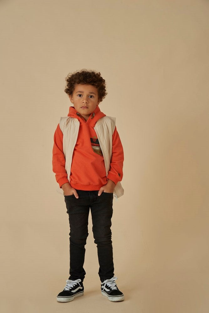 Hoody Oranje - Jump For Joy