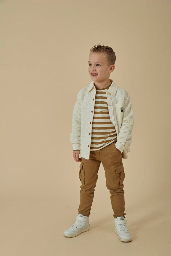 Overhemd Offwhite melange - Jump For Joy