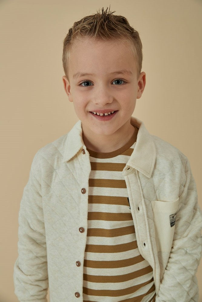 Overhemd Offwhite melange - Jump For Joy