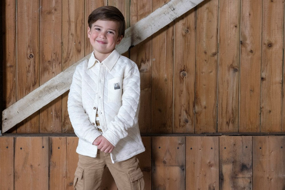 Overhemd Offwhite melange - Jump For Joy