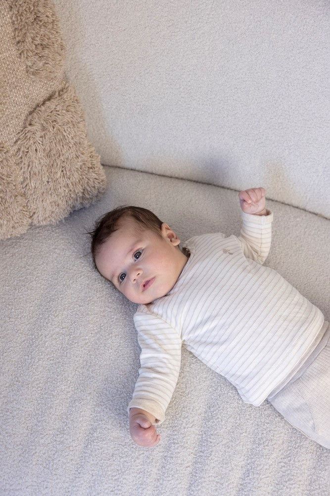 Broek rib Taupe melange - Dear Autumn