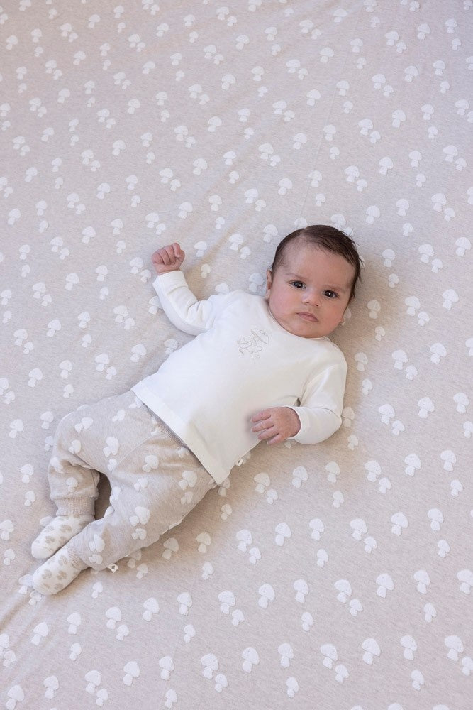 Broek AO Taupe melange - Dear Autumn