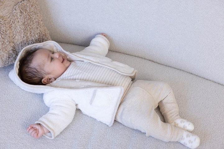 Broek rib Taupe melange - Dear Autumn