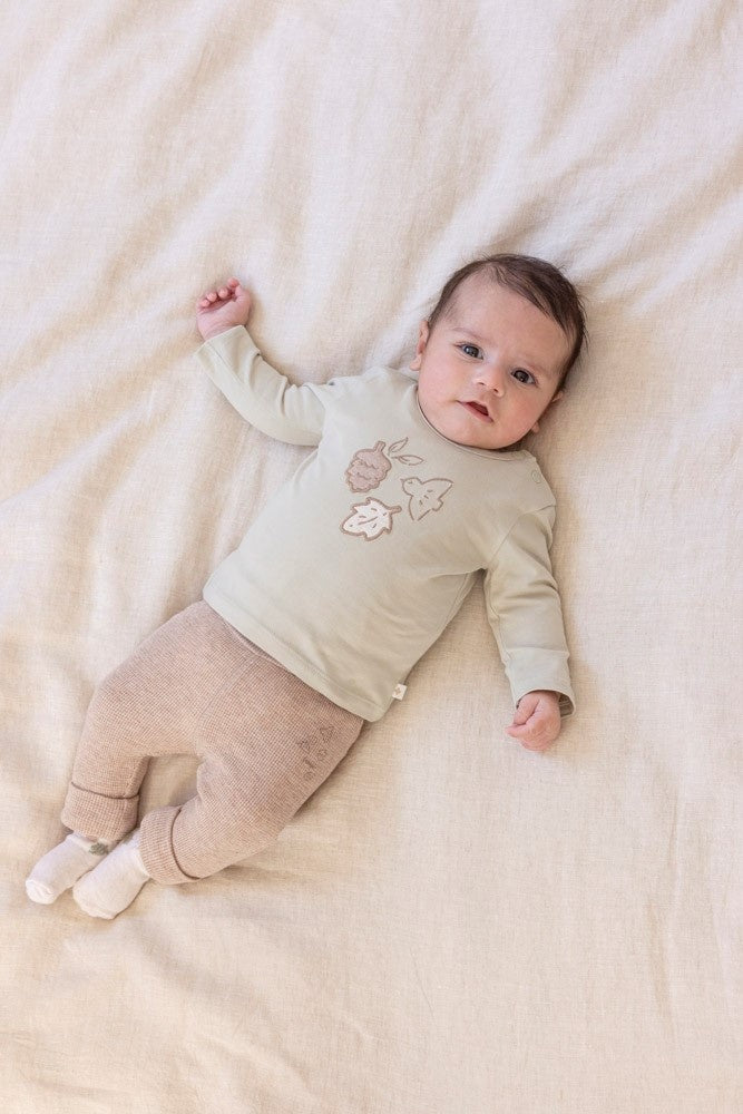 Broek rib Hazelnoot melange - Fall Favorites