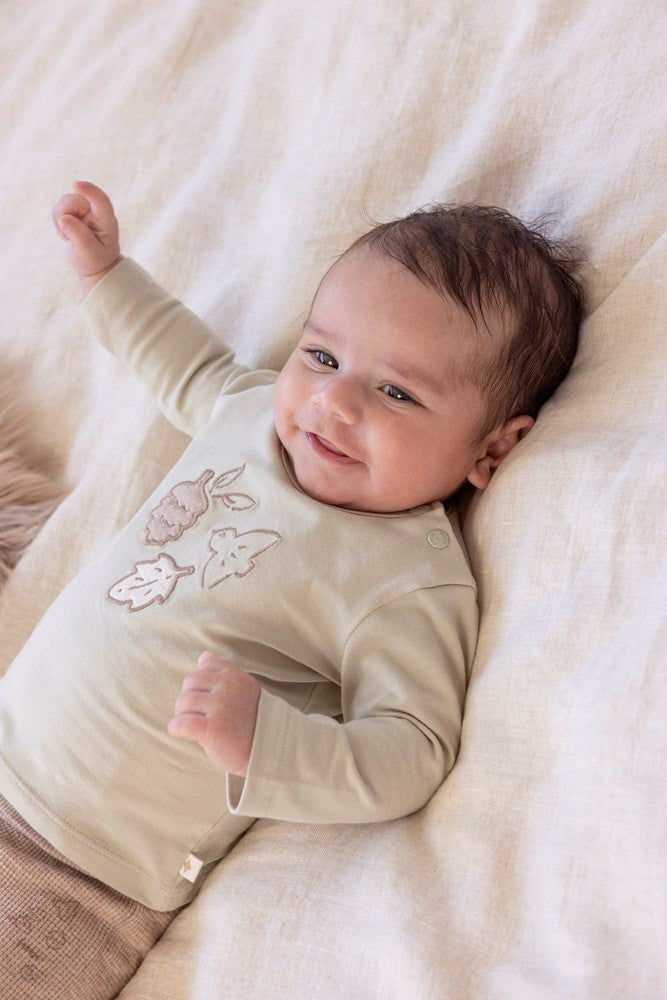 Broek rib Hazelnoot melange - Fall Favorites