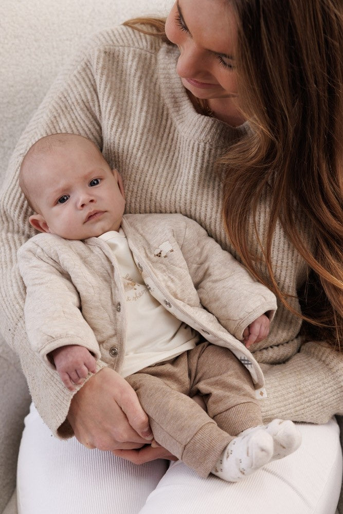 Broek Bruin melange - Sleepy Sheepy