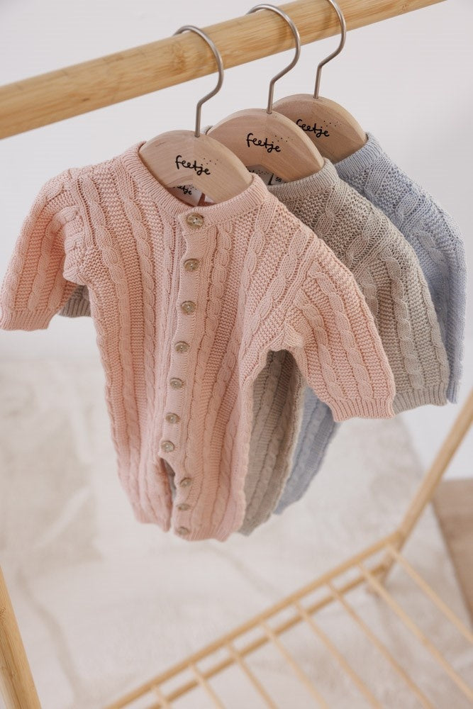 Pak gebreid Roze - The Knits
