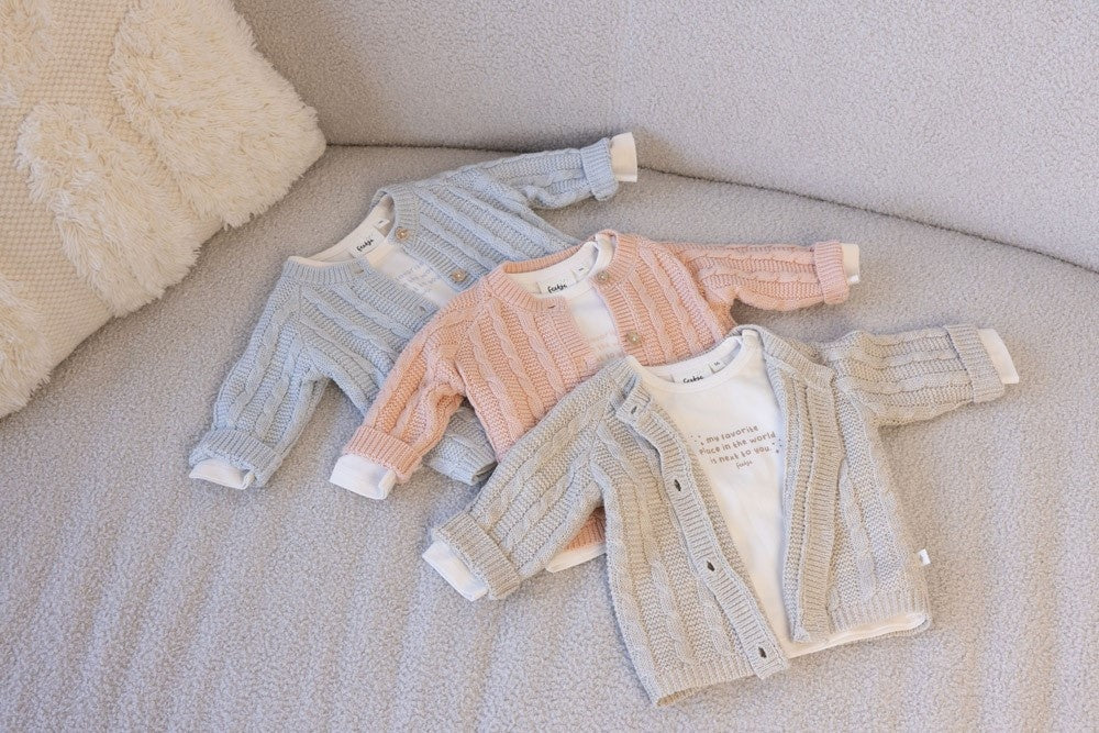 Vestje gebreid Roze - The Knits