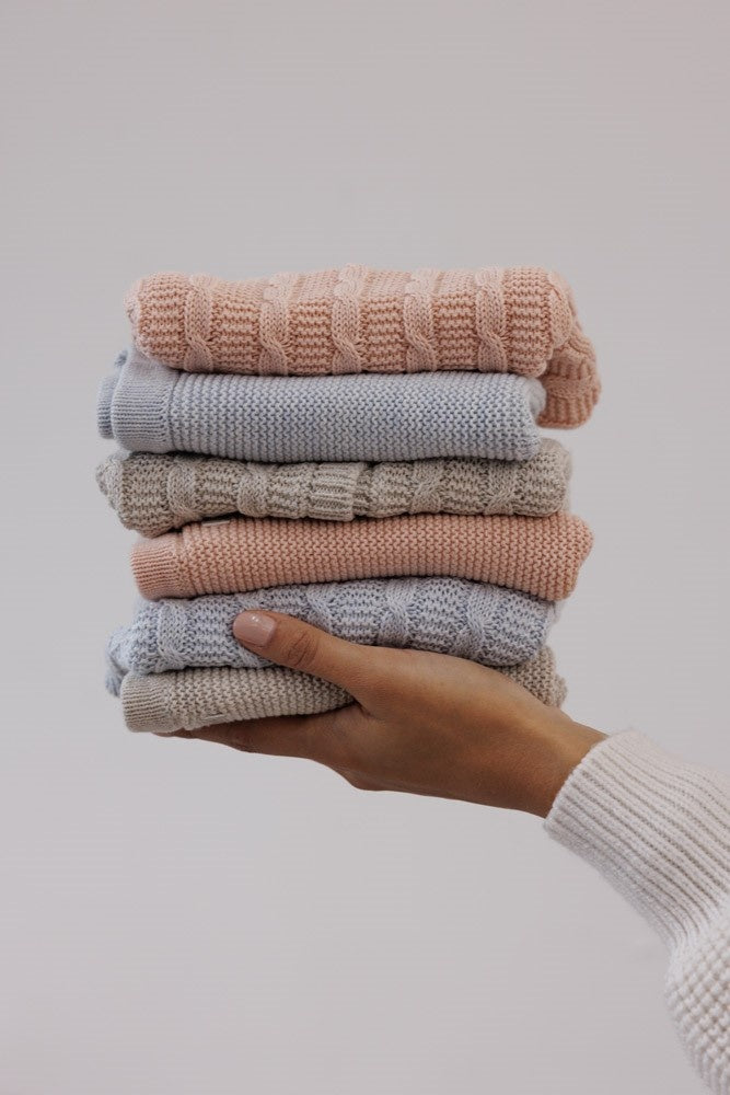 Sweater gebreid Roze - The Knits