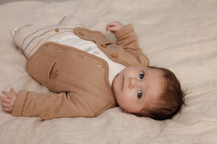 Broek streep Taupe melange - Howdy