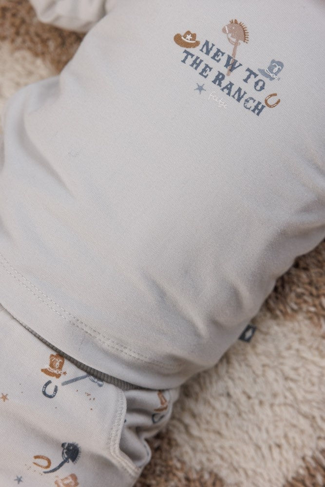 Longsleeve l.Blauw - Howdy