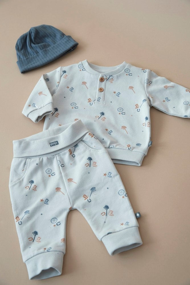 Sweater l.Blauw - Howdy