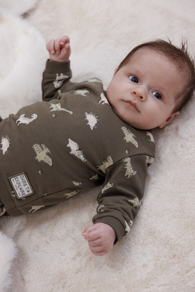 Sweater Olijf - Rawrsome