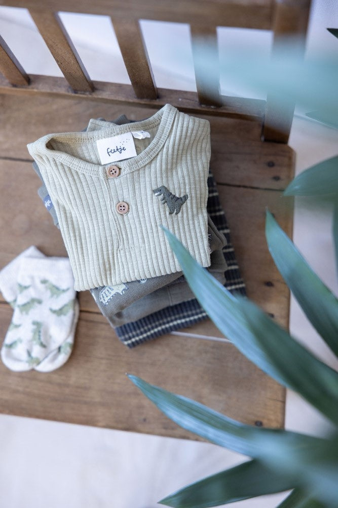 Broek Olijf - Rawrsome