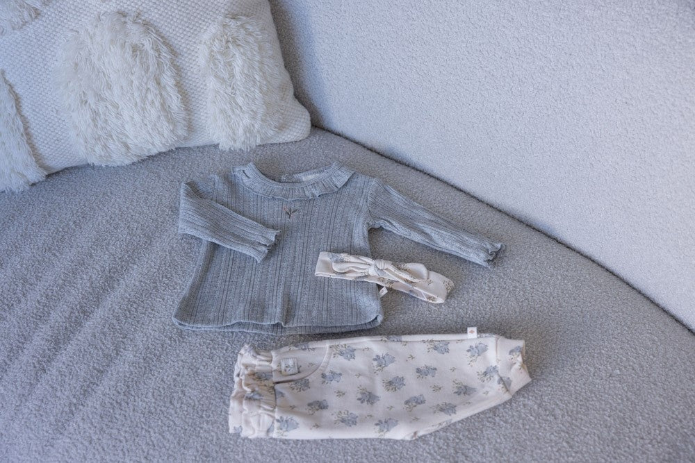 Broek Offwhite - Fields of Green