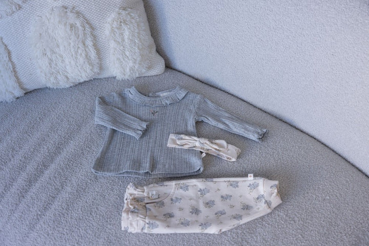 Broek Offwhite - Fields of Green