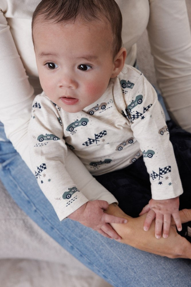 Kariere Hose Frottee Marine - Let's Go!