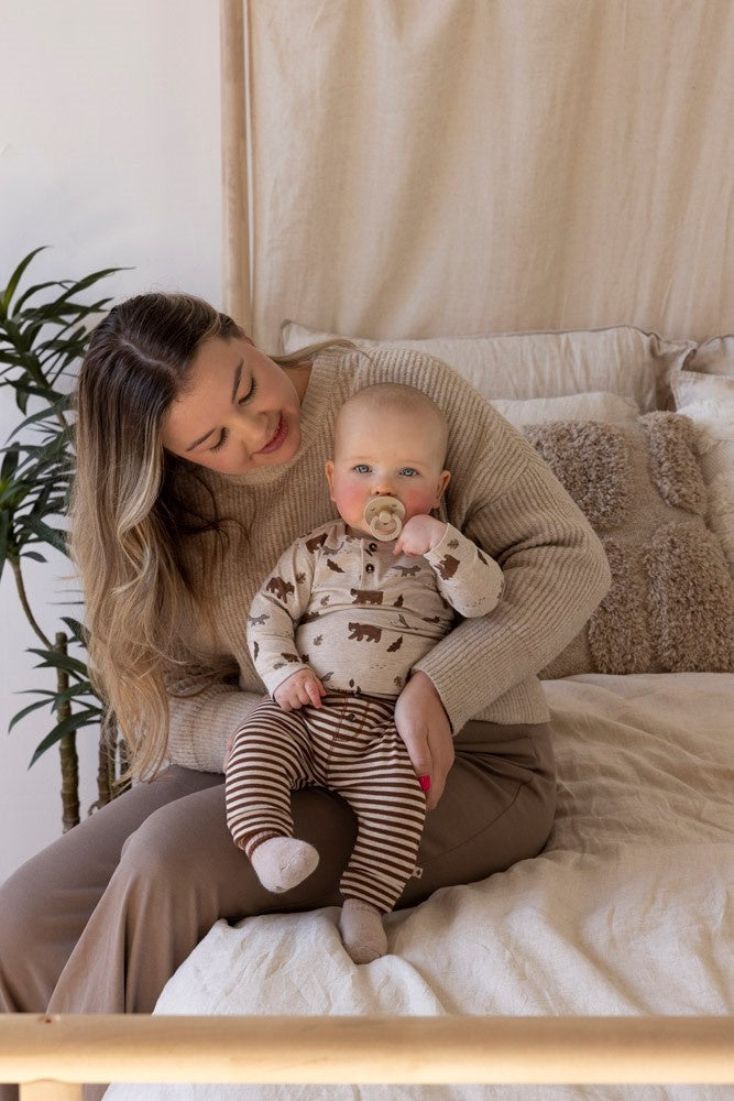 Broek streep Bruin - Wild World