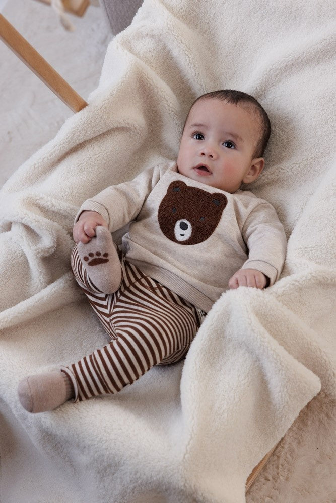 Sweater Taupe melange - Wild World