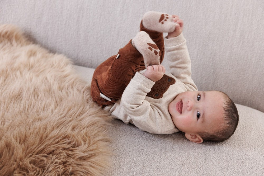 Sweater Taupe melange - Wild World