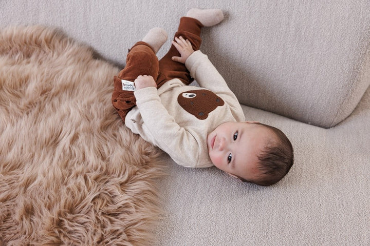 Sweater Taupe melange - Wild World