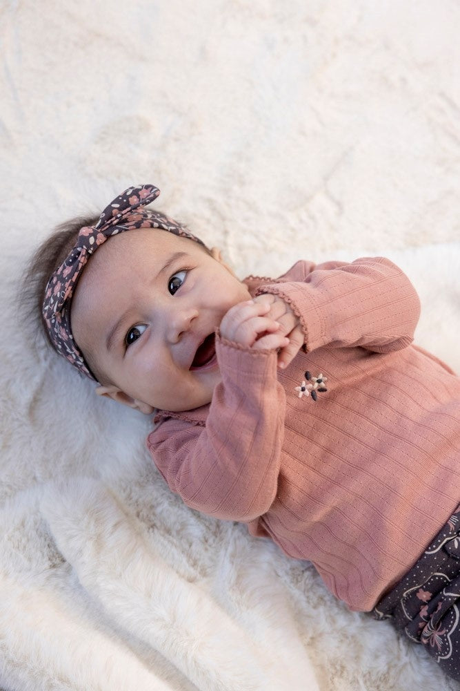 Flare Hose Anthrazit - Woodland Bloom