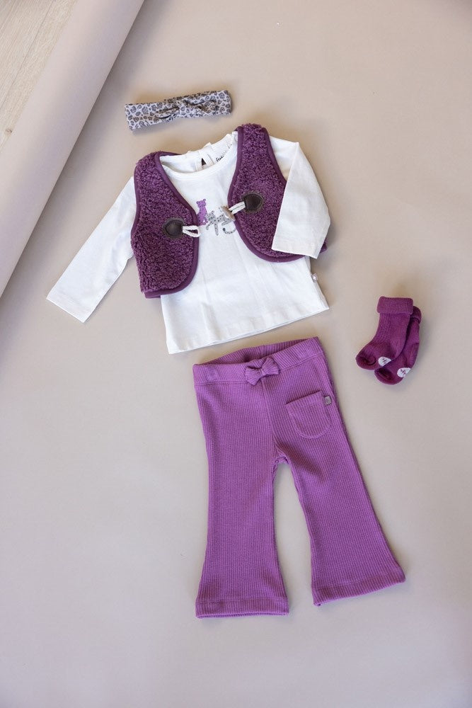 Teddy gilet Lila - Better Together