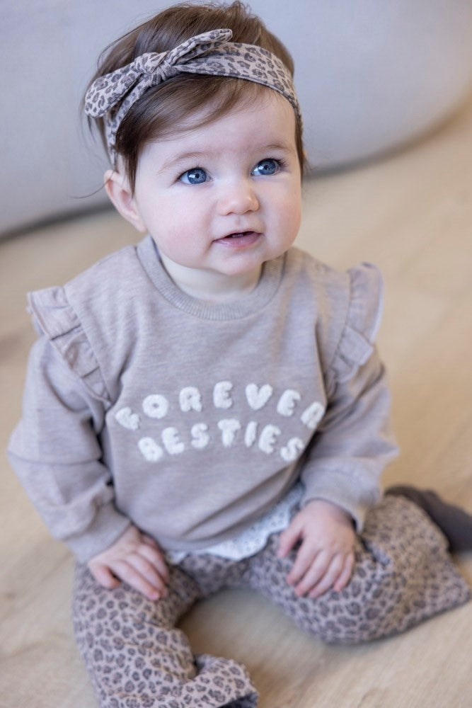 Sweater Taupe melange - Better Together