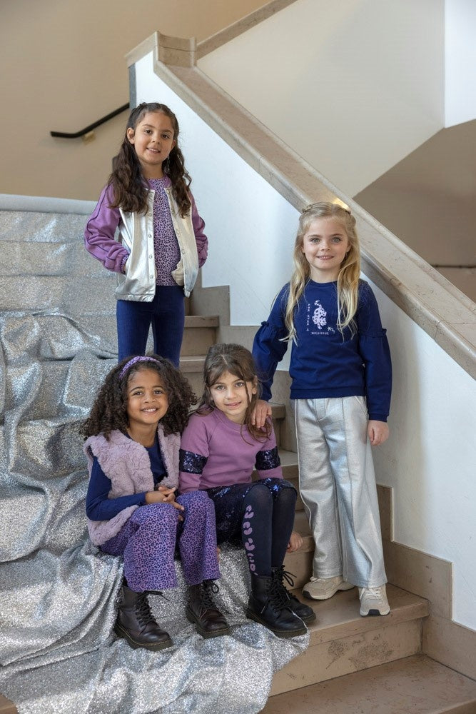 Longsleeve rib Indigo - Wild Soul