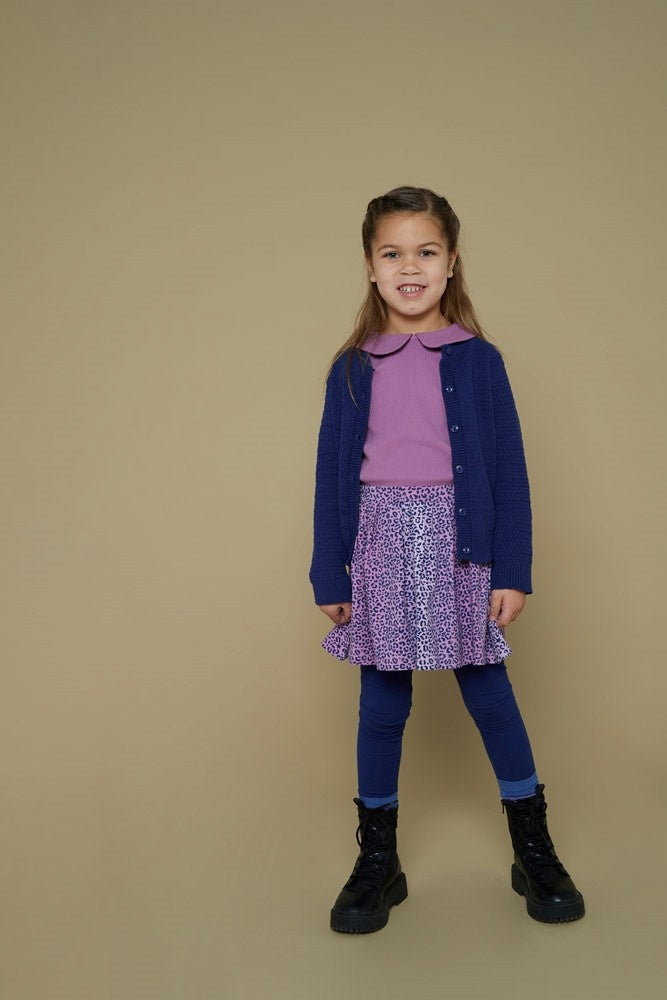 Longsleeve rib Violet - Wild Soul