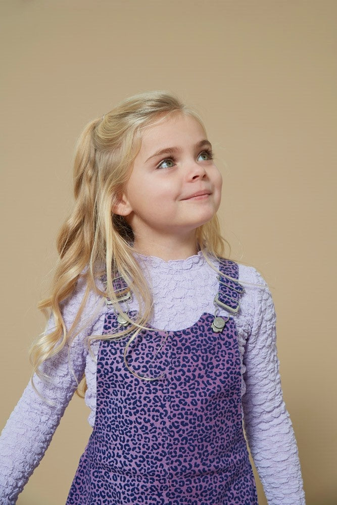 Longsleeve crinkle l.Lila - Wild Soul