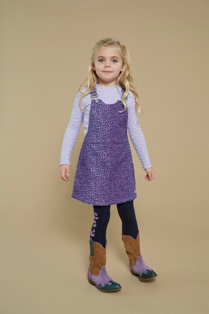 Longsleeve crinkle l.Lila - Wild Soul