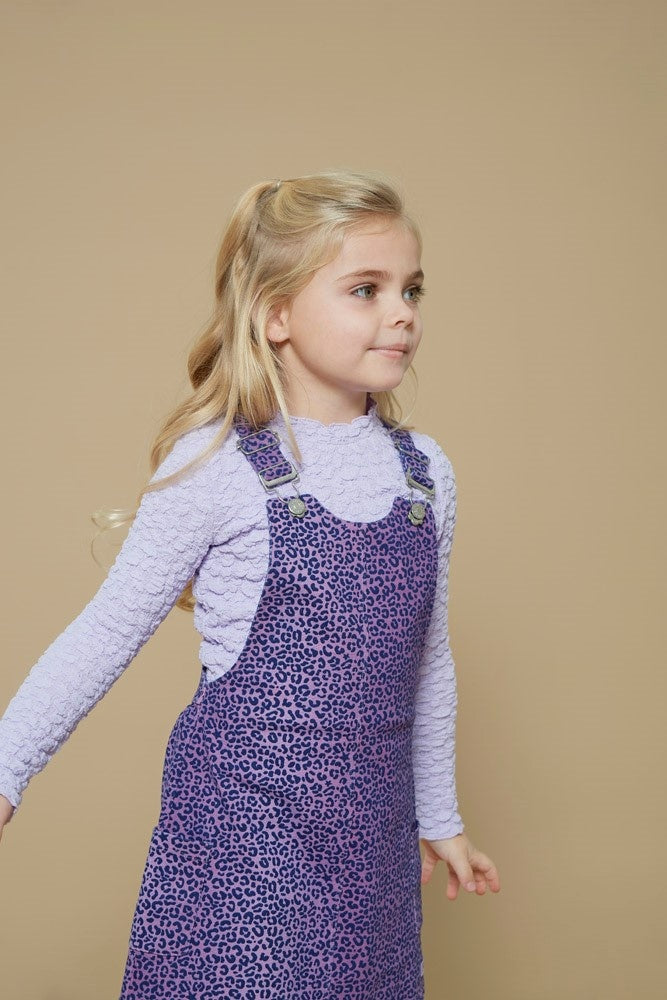 Longsleeve crinkle l.Lila - Wild Soul